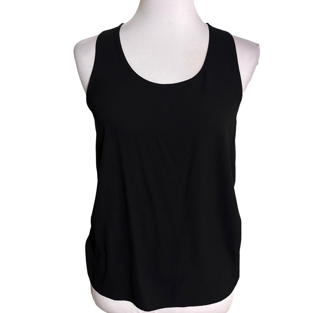 Ann Taylor Black Elegant Tank Top